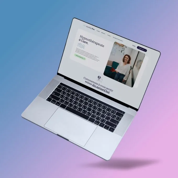 Exemple : site Amélie Pac