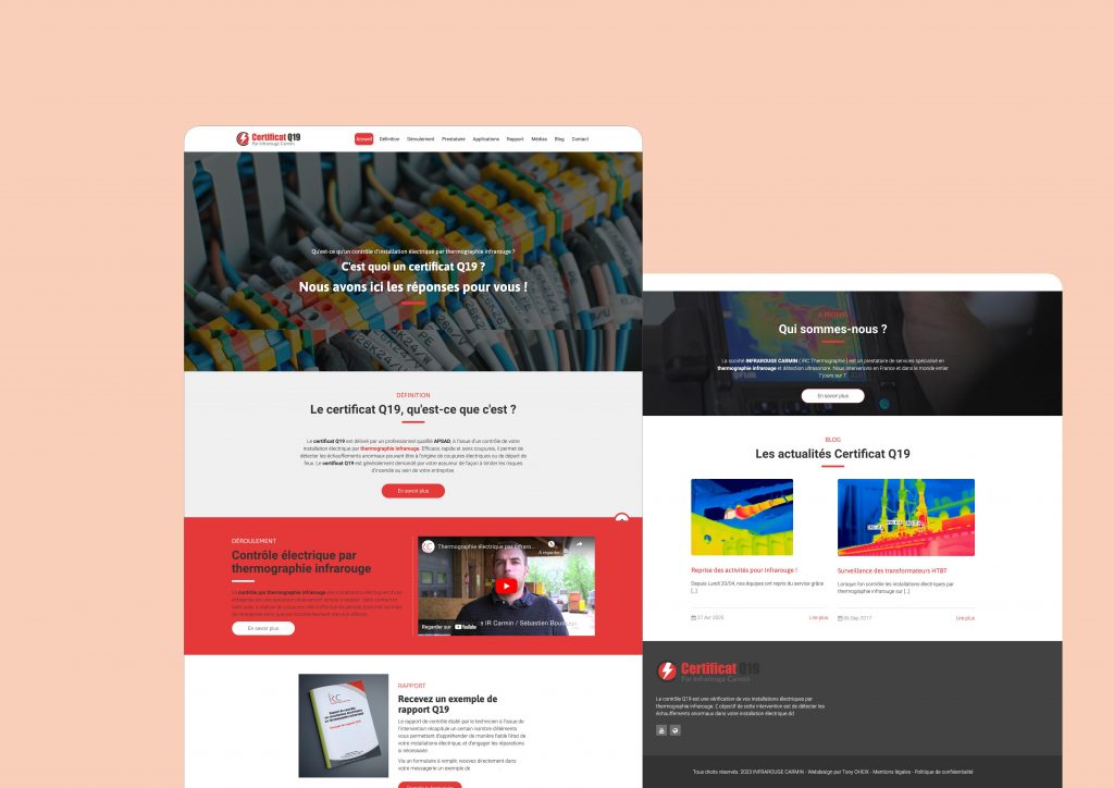 Agence web Caen Tony Oheix et Création de site internet